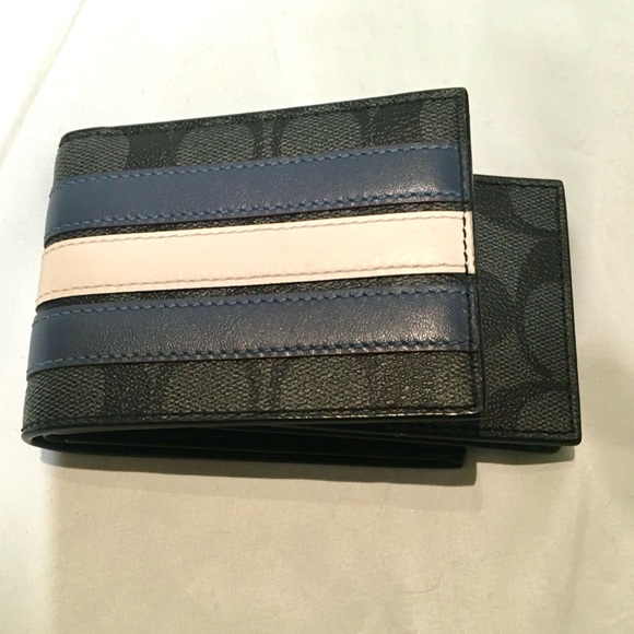 NWOT Coach 3-In-1 Wallet In Signature Canvas - Picture 7 of 8